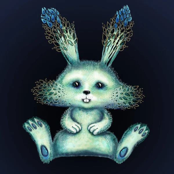 Mon lapin bleu — Photo