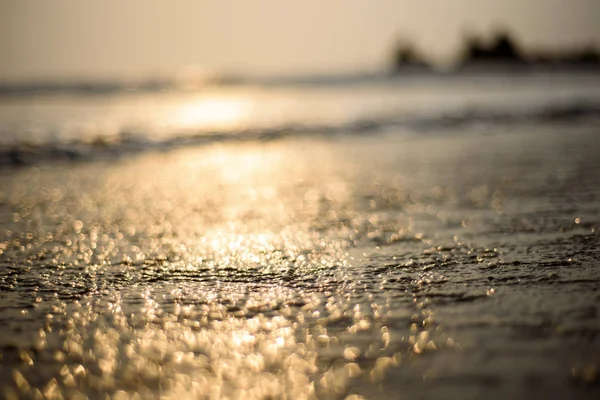 Abstrakte Unschärfe Hintergrund Strand Goa — Stockfoto