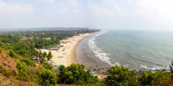 Widok na plażę z góry — Zdjęcie stockowe