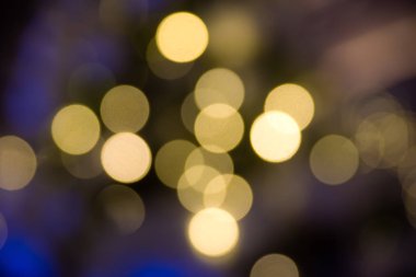 Bokeh odaklanmış ışıklarla soyut arkaplan