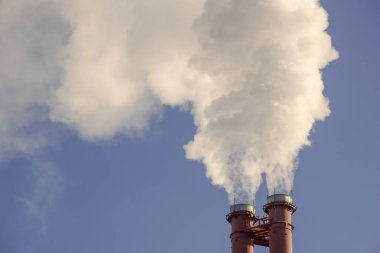 Endüstriyel Fabrika boru duman