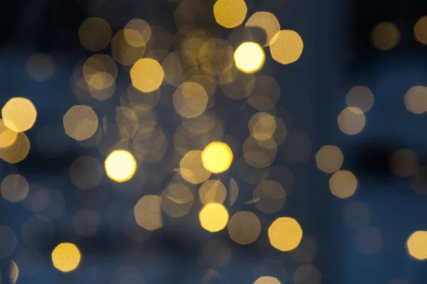 Abstract background with bokeh defocused lights — Stock Photo, Image