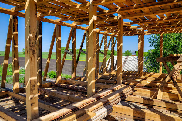 Новое строительство дома
