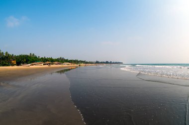 Sandy tropikal plaj yaz gün