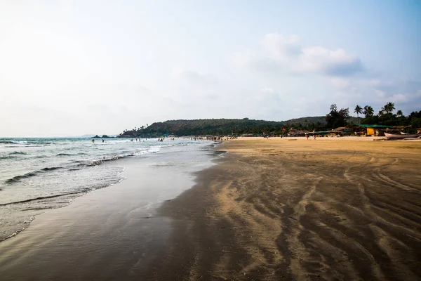 Playa tropical arenosa vacía — Foto de Stock
