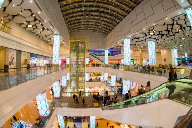 Columbus modern binanın balıkgözü etkisi ile iç