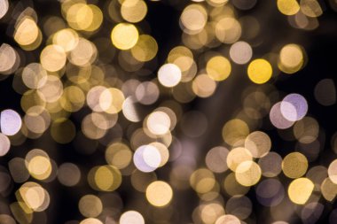 Bokeh odaklanmış ışıklarla soyut arkaplan