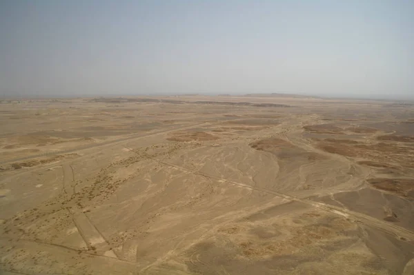 Vista Aérea Deserto Vermelho Egito — Fotografia de Stock
