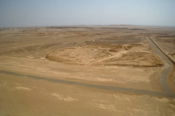 Luftbild Rote Wüste Ägypten — Stockfoto