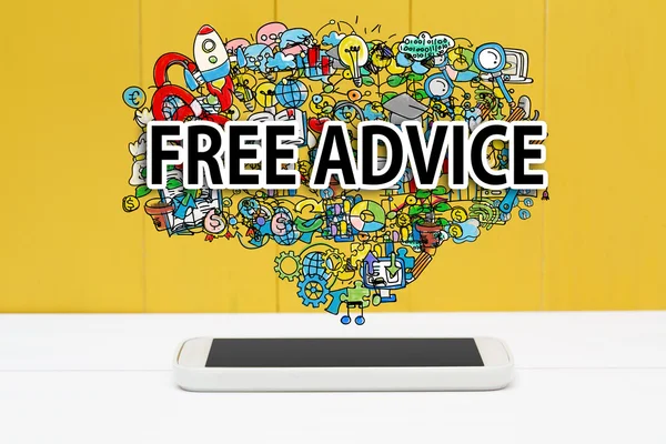 Free Advice concept — Stock Photo, Image