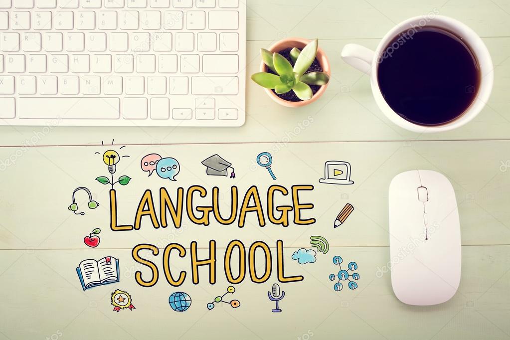 Language School concept