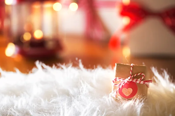 Small Christmas gift — Stock Photo, Image