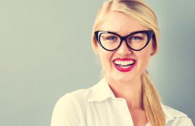 chica con tulipanes holandeses