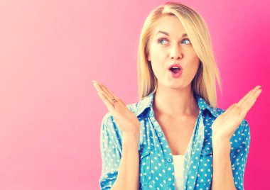 Genç kadın poz şaşırttı