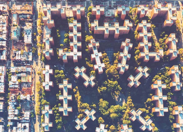 Stuyvesant staden och Peter Cooper Village — Stockfoto