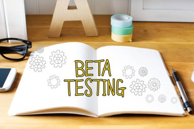 Beta test konsept dizüstü bilgisayar ile 