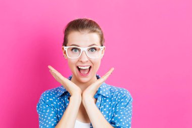 Genç kadın poz şaşırttı