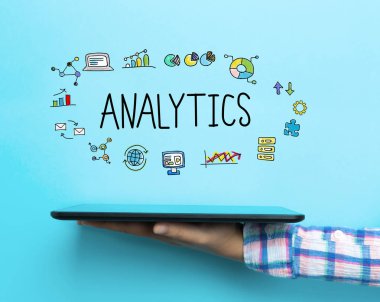 Bir tablet ile Analytics kavramı