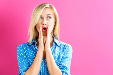 Genç kadın poz şaşırttı