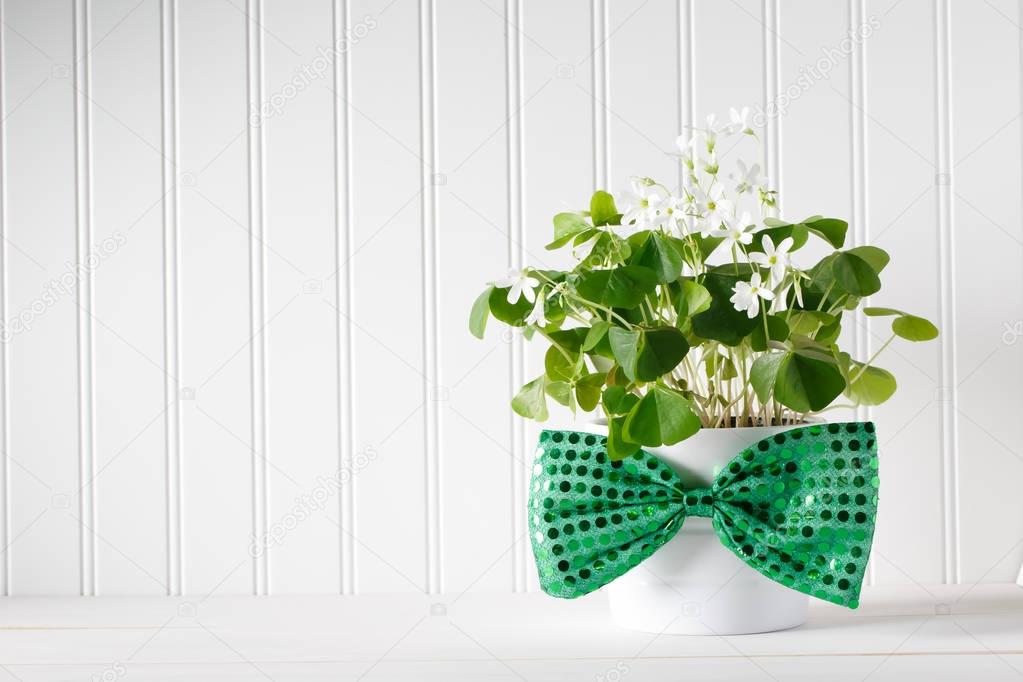 Saint Patricks Day shamrock