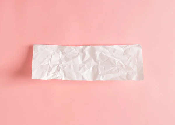 Trozo de papel en blanco — Foto de Stock