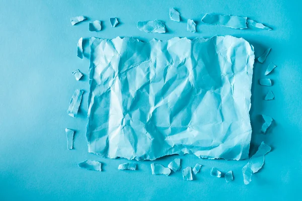 Kawałek zmięty papier — Zdjęcie stockowe
