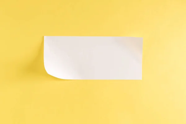 Pusty pasek papieru — Zdjęcie stockowe