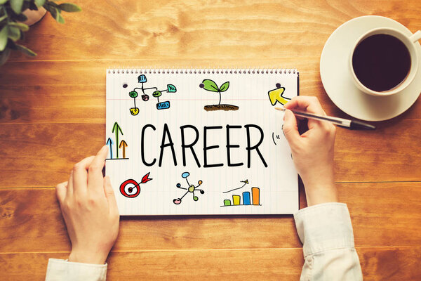 text with person holding pen