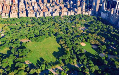 Central Park 'ın Hava Görüntüsü