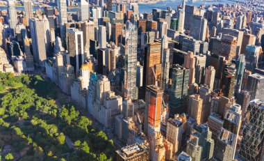 Central Park 'ın Hava Görüntüsü