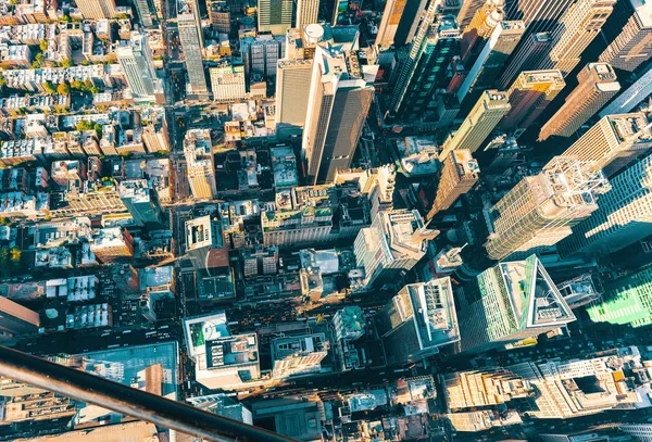 Midtown Manhattan'ın içinde gökdelenler