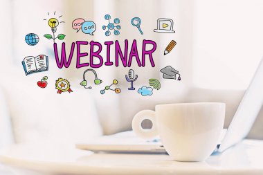 Kahve konseptiyle Webinar