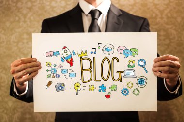 Blog metin işadamı ile