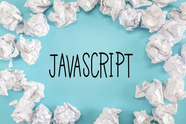 Java Script text — Stock fotografie