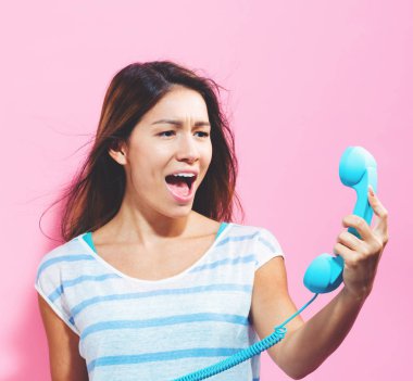 Genç kadın eski moda Evet