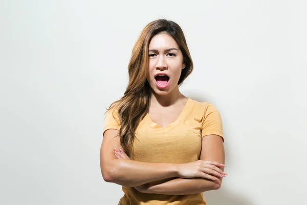 Unhappy young woman — Stock Photo, Image