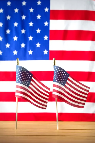 Decorações de bandeira americana — Fotografia de Stock