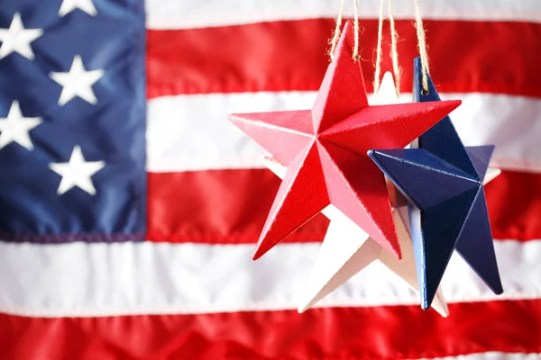 4 juli Amerikaanse onafhankelijkheidsdag decoraties — Stockfoto