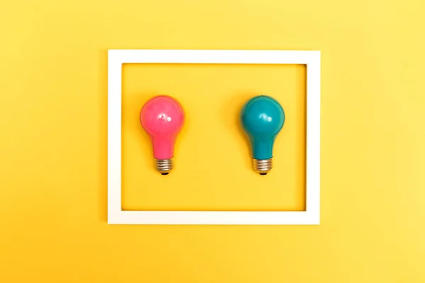 Žárovky barevné — Stock fotografie