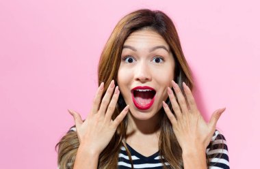 Genç kadın poz şaşırttı