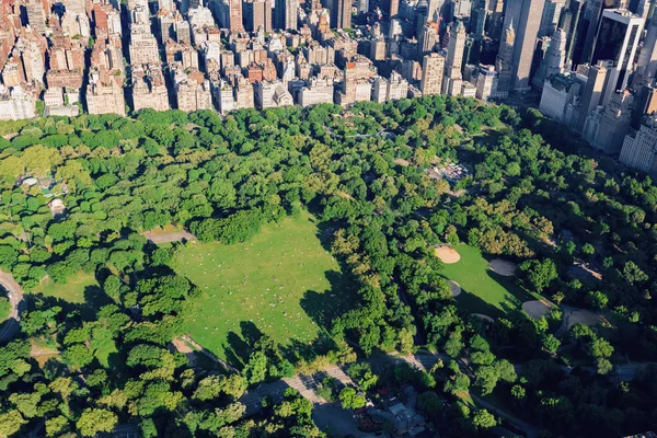 Εναέρια άποψη του Central Park, Nyc — Φωτογραφία Αρχείου