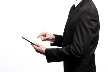 işadamı dijital tablet kullanma 