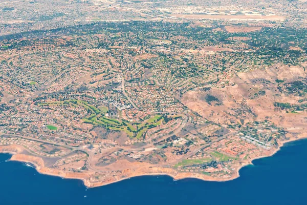 Letecký pohled na Rancho Palos Verdes, La — Stock fotografie