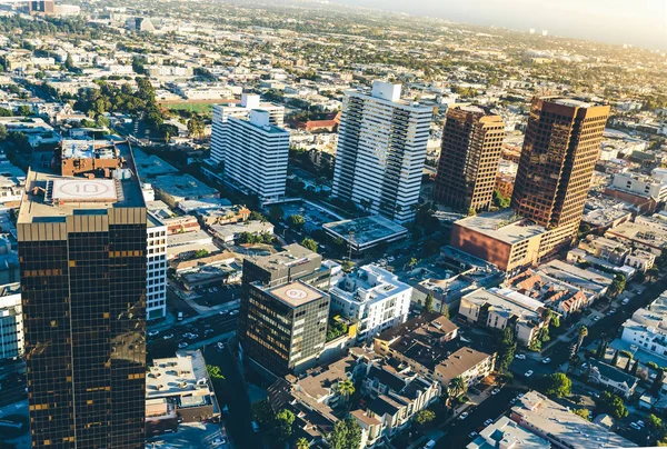 Wilshire Blvd a Westwood, Los Angeles — Foto Stock