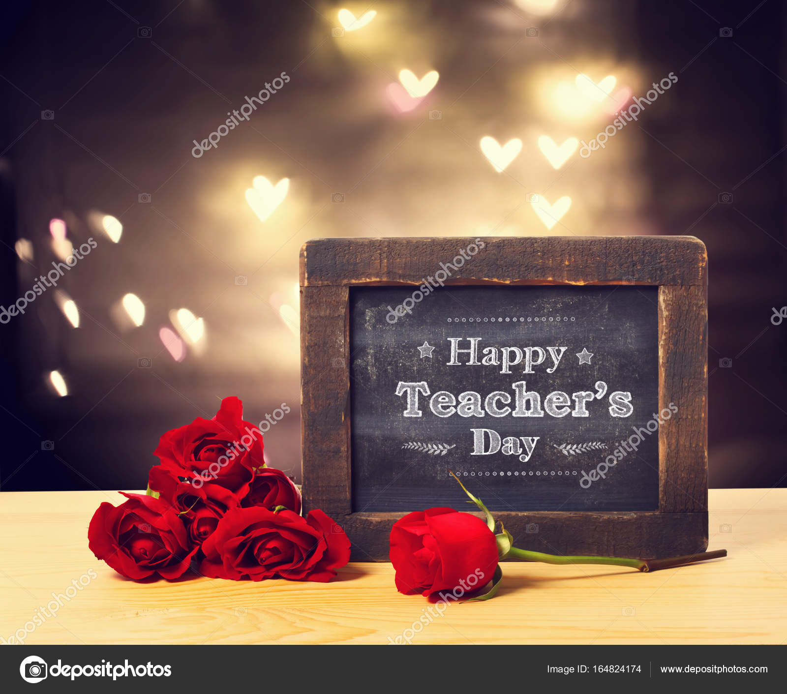 Happy Teachers Day Message Happy Teachers Day Message Stock Photo By ©Melpomene 164824174