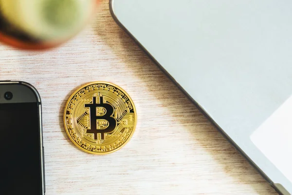 Altın bitcoin cryptocurrency 