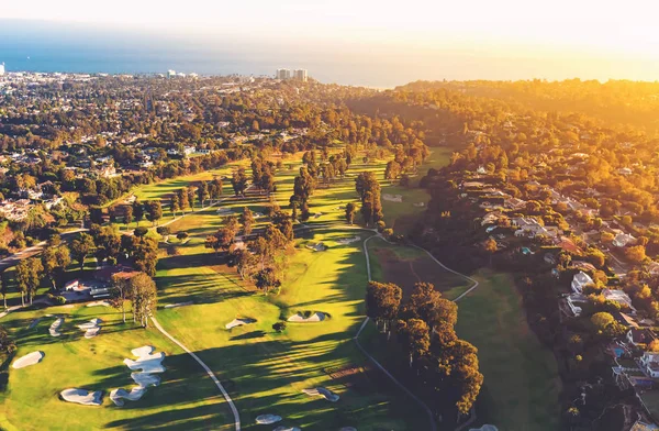 Golf course country club in LA — Stock Photo, Image