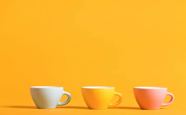 Tres tazas de té — Foto de Stock