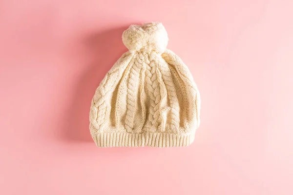 Sombrero de invierno de punto de bebé —  Fotos de Stock