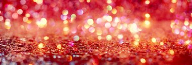 Güzel soyut parlak ışık ve glitter